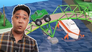 Real Engineer Plays Poly Bridge 2 [upl. by Lidstone343]