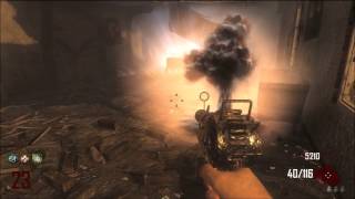 BLACK OPS 2 ZOMBIES  Starting Round 20   FUCKING SCARY  Town [upl. by Annayt]