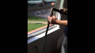 How to put your window screens back in [upl. by Vernice]