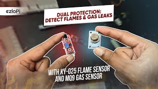 Fire Detection Made Simple with KY026 Flame Sensor amp MQ9 Gas Sensor [upl. by Norward254]