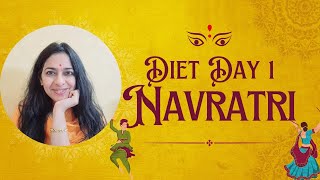 Navratri Fasting diet for weight loss detox and Over all health  Day 1 [upl. by Farica949]