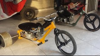 Motorised Drift Trike with lifan 110cc build no2 [upl. by Reema963]