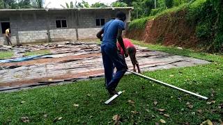 How to make natural grass carpet at home easily 0716028824 [upl. by Ame]