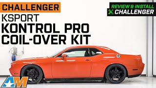 20112022 Challenger Ksport Kontrol Pro CoilOver Kit Review amp Install [upl. by Davin932]