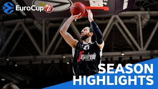 Tornike Shengelia  Season Highlights  202122 7DAYS EuroCup [upl. by Eittap]