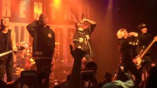 Attila  Payback Feat 2 fans from the crowd LIVE at Irving Plaza NY 31017 [upl. by Ecinahs]