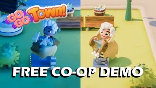 How to play coop in GoGo Town  Play the free Demo now [upl. by Aokek]