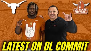 Latest on Longhorn 2025 DL Commit Brandon Brown  Meeting Kenny Baker  Texas Football  Recruiting [upl. by Joris]