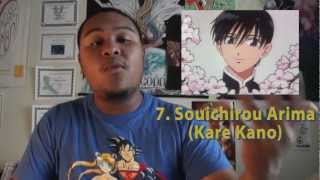 Top 10 Worst Male Anime Characters OBSOLETE [upl. by Brey]