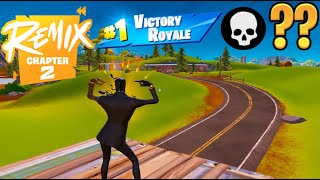 Fortnite Chapter 2 Remix INSANE High Kill Solo Gameplay [upl. by Ecnerrat]