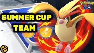 GAIN ELO IN SUMMER CUP WITH THIS PIDGEOT TEAM POKEMON GO BATTLE LEAGUE [upl. by Priebe]