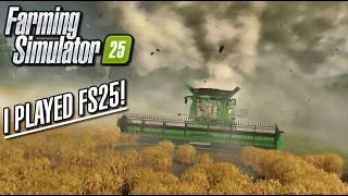 🔥 I PLAYED FARM SIM 25 EARLY 🔥 [upl. by Yllom]