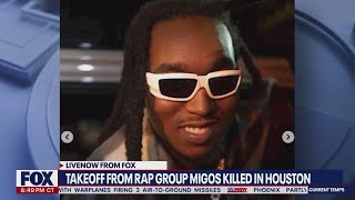 Takeoff shooting highlights growing number of rappers killed by gun violence  LiveNOW from FOX [upl. by Synn]