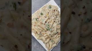 White Sauce Pasta Recipe 😋❕ Pasta shorts [upl. by Orlina]