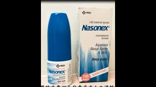 Nasonex鼻噴劑使用法 [upl. by Akemeuwkuhc]