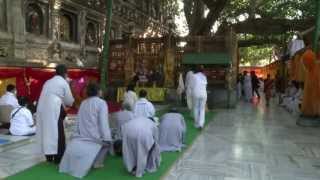 8th International Tripitaka Chanting at Bodhgaya  longer version by Benoy K Behl [upl. by Hartley]