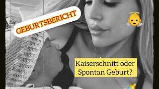 Geburtsbericht  Kaiserschnitt oder spontan Geburt Mein 3tes Kind [upl. by Didi]