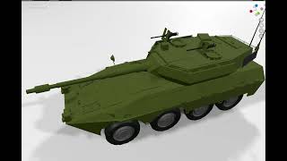 B1 Centauro AFV ITALIAN TANK DESTROYER [upl. by Kier]