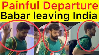 EXCLUSIVE 🛑 Pakistan team leaving Eden Gardens after knocked out from World Cup 2023 [upl. by Jo-Ann681]