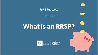 RRSPs 101  Part 1 What is an RRSP [upl. by Ahso]