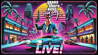 GTA VICE CITY ALL MISSION 247 LIVE [upl. by Nnylirej]