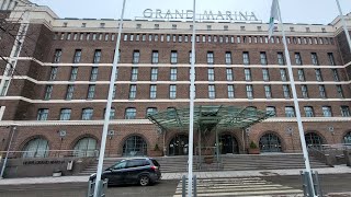 Scandic Grand Marina Helsinki Room Tour and Helsinki Winter Tour [upl. by Martynne27]