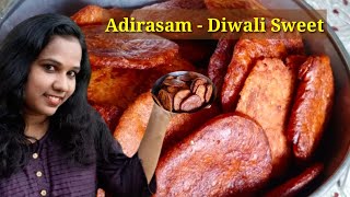 adhirasamadhirasam recipeஅதிரசம்adhirasam recipe in tamilathirasamathirasam recipe [upl. by Teerell]