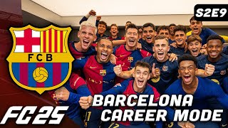 TITLE DECIDING EL CLASSICO FC25 Barcelona Career Mode [upl. by Trant]