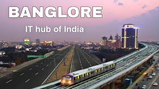 Banglore City  major tech hub of the India  New video 2023 🌿🇮🇳 [upl. by Yorle]