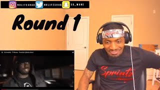 GHETTS VS PMONEY ROUND 1  P Money  freestyle ghetts diss  REACTION [upl. by Aihsetel]