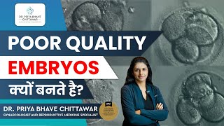 Poor quality embryos क्यों बनते है  By Dr Priya Bhave Chittawar [upl. by Rugen852]