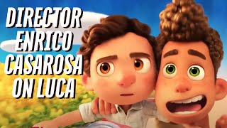 LUCA Director Enrico Casarosa on How He Made the Animated Feature Film [upl. by Remat]