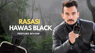 Rasasi Hawas Black Perfume Review In Hindi  Nishane Hacivat Clone [upl. by Siocnarf486]