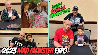 2023 Mad Monster Expo Horror Convention  Horror Collectibles and Autographs [upl. by Adnema668]