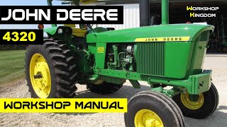 JOHN DEERE 4320 Workshop Service Repair Manual  English  PDF Download [upl. by Schug]