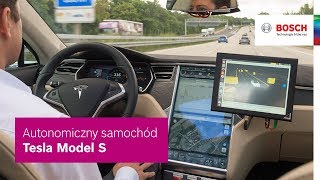 Autonomiczny samochód Tesla Model S [upl. by Jeffry448]