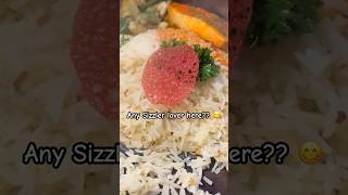 Who else loves Sizzler  😍😋 food9 foodie sizzler chinesefood ytshorts shorts viralvideo [upl. by Fayola]