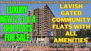 Latest New Luxury flats 235amp 4BHK Registered flatsforsale in Gated Community Aramgarh Hyderabad [upl. by Leaj]