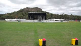 Bruce Springsteen amp the E Street Band at Hanging Rock  March 2013  Time Lapse 2 [upl. by Bluma]