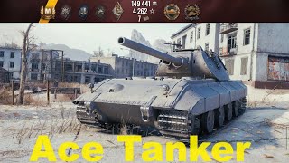 World of Tanks WoT  Tiger Maus  Ace Tanker  4K [upl. by Paulette811]