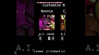 1987 in FNaf Custom Night [upl. by Hepsoj]