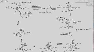 Mechanism of the Claisen SelfCondensation to a Produce BetaKetoester [upl. by Emad544]