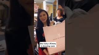 Dra Vicky belo amd kim chui St Dressing room [upl. by Anovahs]