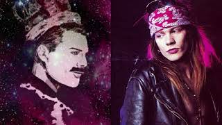 Axl Rose ft Freddie Mercury  Liberian Girl [upl. by O'Rourke]