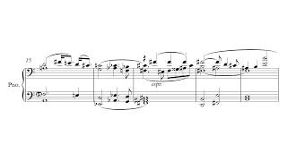 Richard Strauss  Metamorphosen 1945 extract arranged for piano [upl. by Gerda]