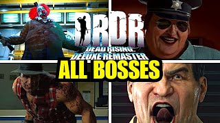 Dead Rising Deluxe Remaster  All Psychopaths amp Bosses Full Cutscenes [upl. by Suissac214]