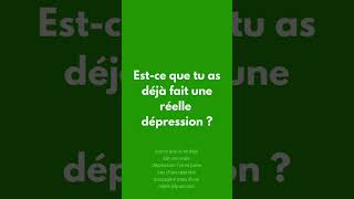 3 Vérités sur la depression [upl. by Crichton683]