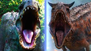 Rexy in Danger🦖 Threat from Indominus Rex Dinosaur Toys Movie [upl. by Eniledam]