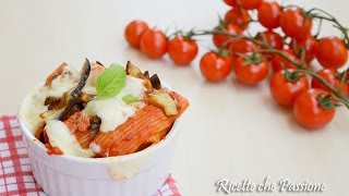 Pasta alla norma a modo mio  Pasta con melanzane  Ricette che Passione [upl. by Orsay549]