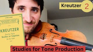 Kreutzer Étude N2  play and tutorial  most important study and basis to all others kreutzer [upl. by Aniret33]